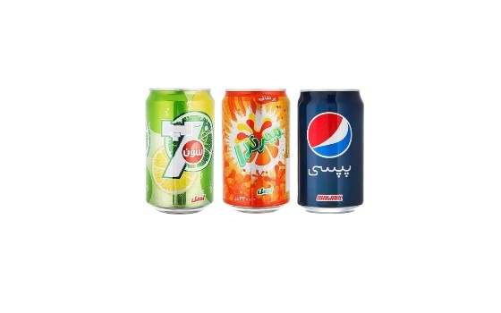 نوشابه قوطی 300 میلی